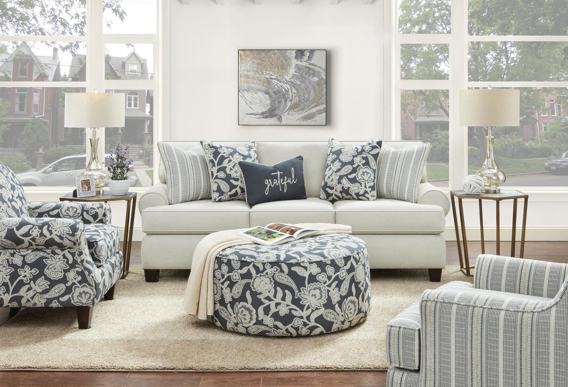 living room furniture at Midland Furniture